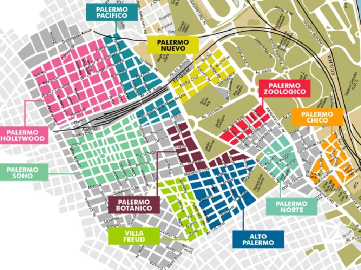 Exclusivo Estudio A Metros De La Rural Y La Embajada Buenos Aires Buitenkant foto